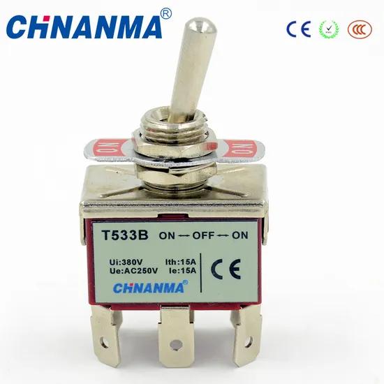 Toggle Switch 20A 250V Single Pole Double Pole Three Pole