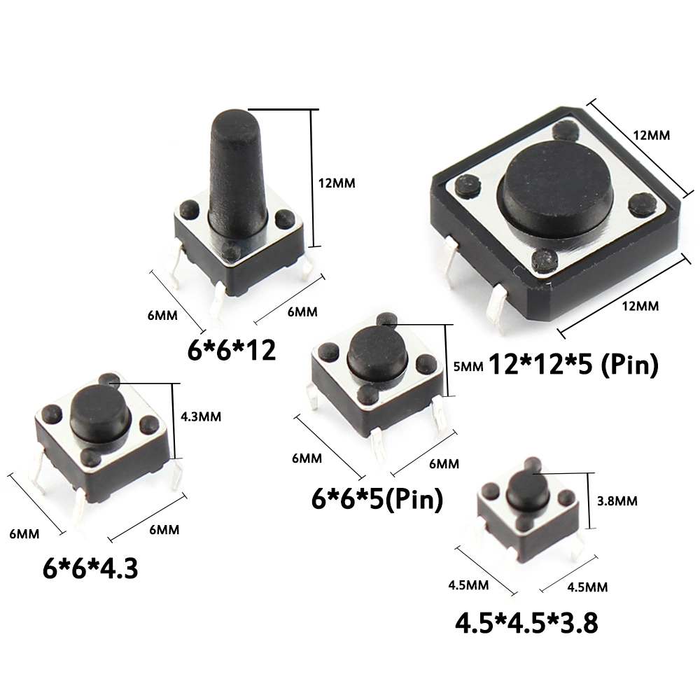 Micro Push Button Tact Switch DIP Push Button Switch