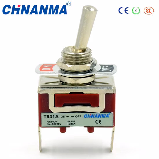 Toggle Switch 20A 250V Single Pole Double Pole Three Pole