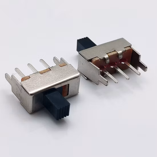 Slide Switch Two Pole Five Position DIP PCB Soldering Type