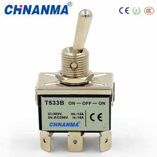 Toggle Switch 20A 250V Single Pole Double Pole Three Pole