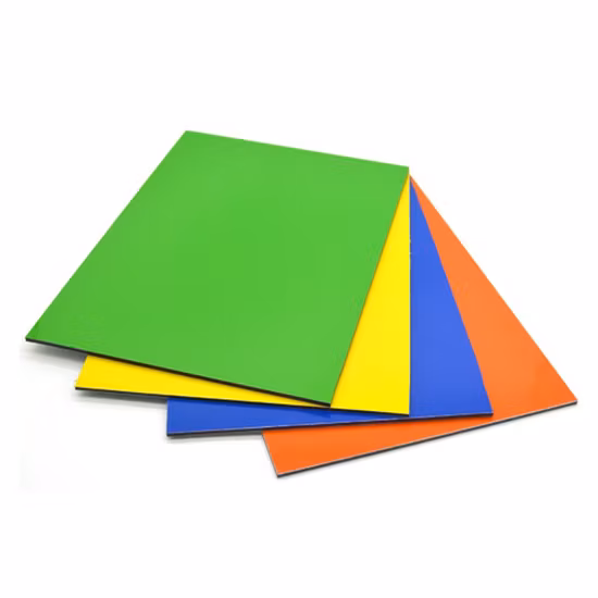 Building Material Wall Panel Dibond ACP Acm PE PVDF Feve Glossy Coating Aluminum Plastic Composite Material Sheet Cladding Panel