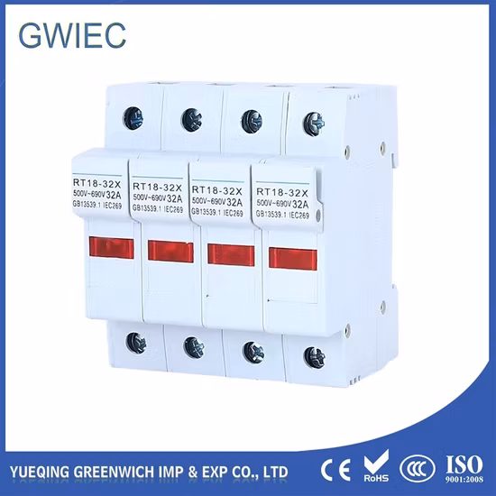 Good Price 32A 25A Link Base Cylindrical Fuse Holder