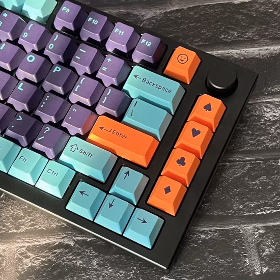 PBT Keycaps for Mechanical Keyboard with Cherry Mx Switch