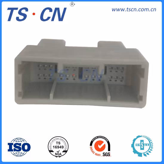 Electrical Female Auto Wire Harness Cable Assembly Plug Pin Connector